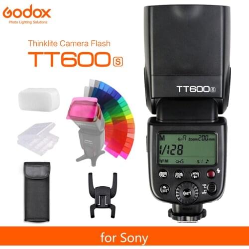 GODOX TT600S GN60 Flash Light Master Slave Speedlite 2.4G Wireless X System add Transmitter for Sony A7S A7R II A7MII A6000
