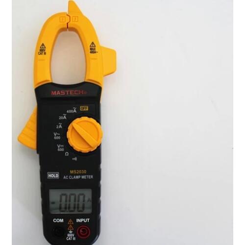 MS2030 2A-400A AC Digital Clamp Multi meter 3 1/2 bit / resistance two pipe-break tester