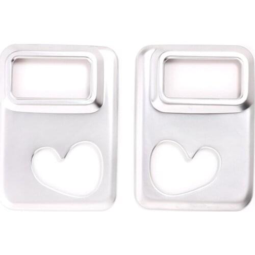 For Land Rover Defender 2020 Car Styling ABS Rear Trunk Hook Up Cover Trim Car Interior Accessories 2Pcs/Set