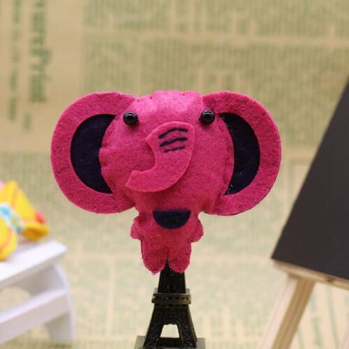 Brand New Handmade Cloth Cartoon Brooch Pins Unique Cute Elephant Brooch Clothing Accessories Hot Fashion Jewelry Wholesale