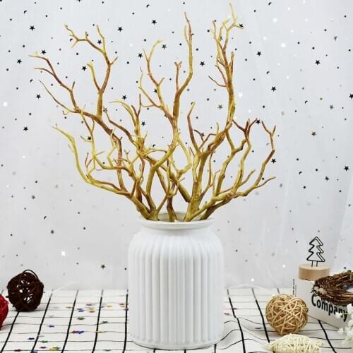 Simulation Plastic Tree Branches Fake Plant Tree Artificial Plastic Branch Home Wedding Decor DIY Tree Branch