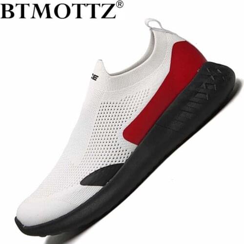 Mesh Men Casual Shoes Breathable Sneakers Men Outdoor Comfortable Walking Shoes Fashion Slip on Mens Loafers Zapatillas Hombre