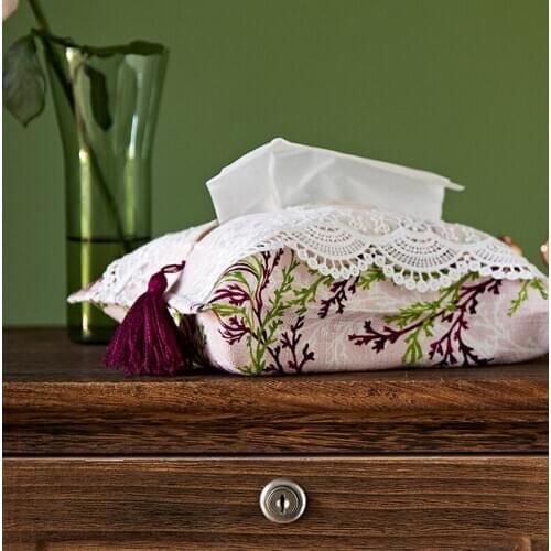 Kitchen home tissue box 19x25cm facial tissues napkin box case morden