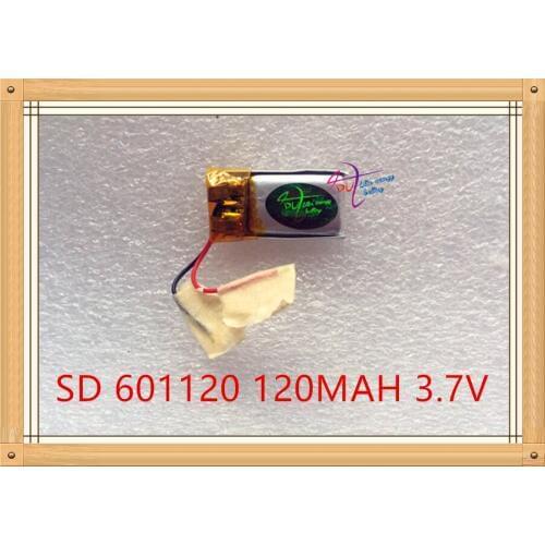 Liter energy battery 3.7V lithium polymer battery 601120 601020 601220 120MAH Bluetooth headset speakers steelmate small toys