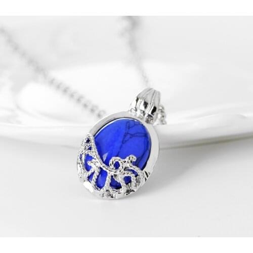 Movie character logo Vampire Diaries katherine catherine star natural stone Pendant Necklace Love Woman Mother Girl Gift Jewelry