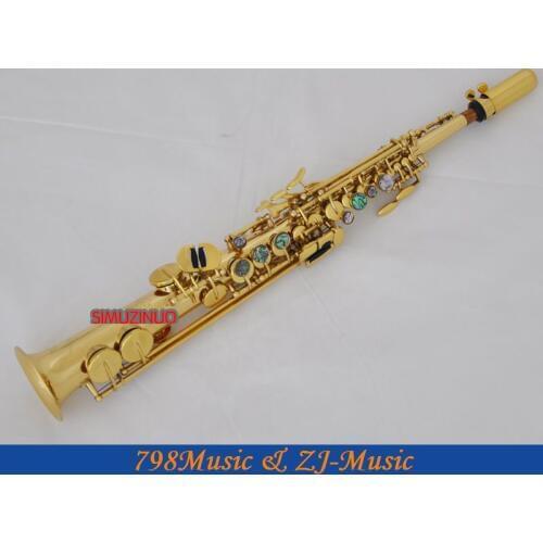 Professional Gold Eb Sopranino Sax Saxophone Abalone Shell Key Low B to high E