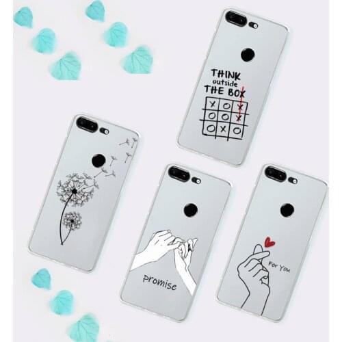 Dandelion Feather Text Phone Case Transparent for Huawei P 40 20 30 10 mate pro lite plus