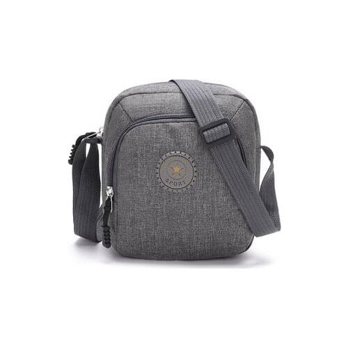 New colorful unisex mini shopping handbags!Hot-sale solid women casual shoulder&crossbody bag All-match nylon Carrier