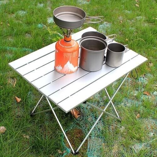 Ultralight Compact Camping Folding Table with Carry Bag