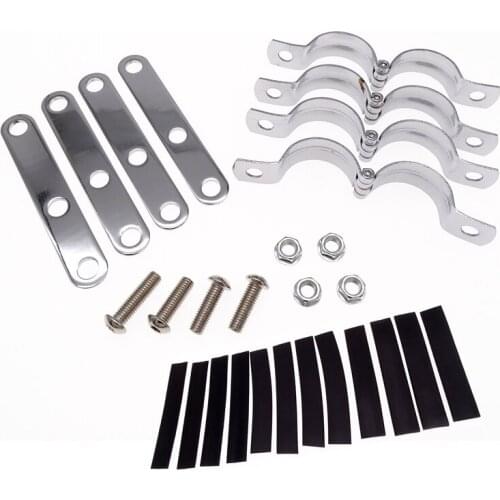 1 Set Universal 39mm Motorcycle Headlight Fork Clamp Bracket Mount Adjustable For Harley Suzuki Honda SYM Ducati Yamaha Kawasaki