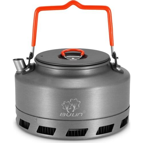 1.1L Portable Kettle Water Pot Teapot Coffee Pot Indoor Aluminum Alloy Tea Kettle Outdoor Camping Hiking Picnic Kettle