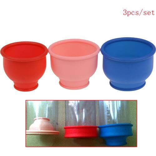 1/3 Pcs Silicone Rubber Ring Sleeve for Enlargement Penis Pump Accessories Male Sex Products Adult Mini Sex Toy for Man