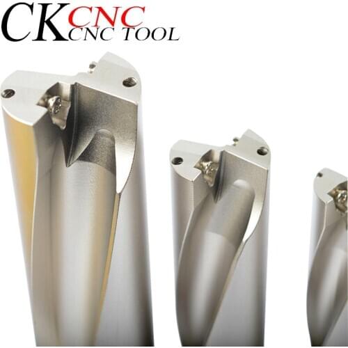1pc High precision 27 mm CNC indexable WC-27-2D-C32 U drill 2D WC indexable insert drill Drills