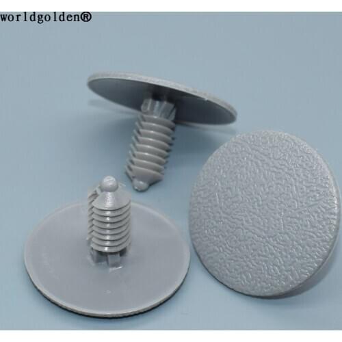 Worldgolden 100pcs auto fasteners Headliner Retainer for Ford N805315