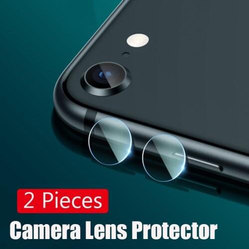 2 Pcs Camera Protectors For iPhone 7 SE 2020 Protective Glass For Apple 8 Plus Len Protection Glas On i Phone SE2020 7Plus 8Plus