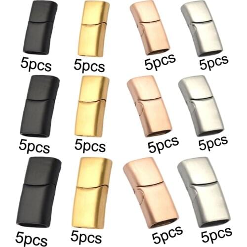 5-Pack Micro Magnetic Jewelry Findings Clasps Bracelet Connector Buckle