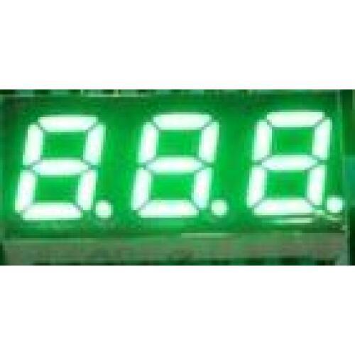 5PCS x 0.28 inches Jade Green Red Blue 3 Digital Tube Jade Green LED Display Module 2381BGG 2381AGG 2381AS 2381BS