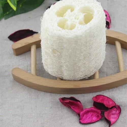 6 Pack of Organic Loofahs Loofah Spa Exfoliating Scrubber natural Luffa Body Wash Sponge Remove Dead Skin Made Soap