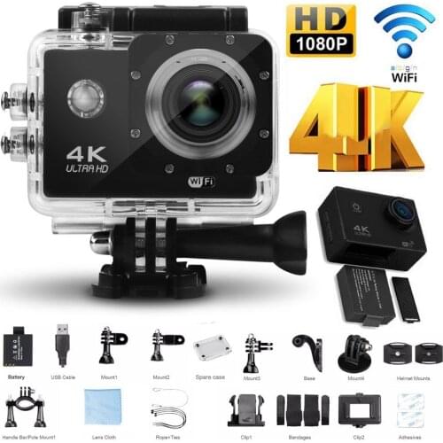 AngelEye KS-503 4K Ultra HD 170 Degree Wifi Action Camera