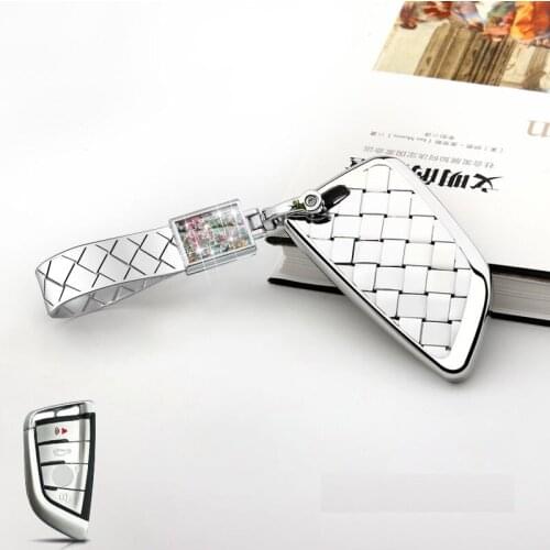 Car Key Case Key Cover for BMW X5 F15 X6 F16 1 Series X1 F48 2 Series Travel Key Shell Soft Protector Accessories Car Styling