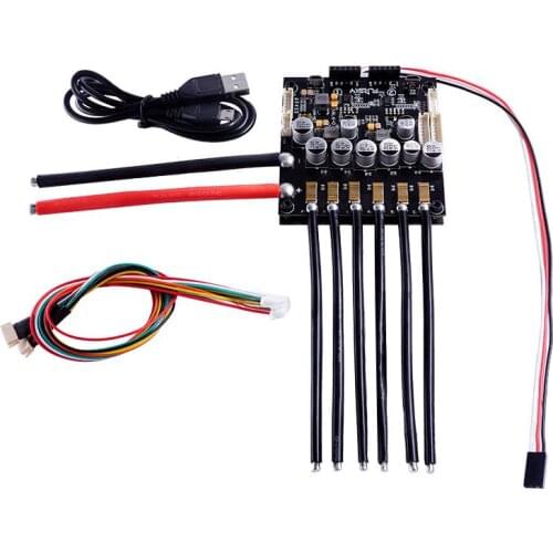 FLIPSKY Dual FSESC6.6 Based Upon VESC6 with Aluminum Heatsink 3-12S Mini Electronic Speed Controller Scooter Electric Car Robot