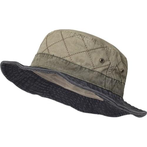 Summer Fishing Hiking Sun Hat Men Women Boonie Hat Wide Brim Bucket Hat Outdoor Safari Summer Cap Cotton Sun Hat