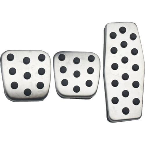 Manual / Auto Stainless steel Car Pedal Pads Cover For Vauxhall Opel Astra /Insignia 2011-2015 For Chevrolet Cruze