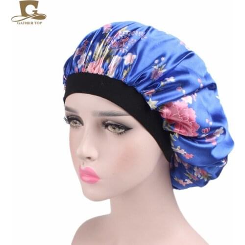 2019 new women men hair loss products sleeping bonnet hair care set band hair band makeup hat beanie leopard hair accessories