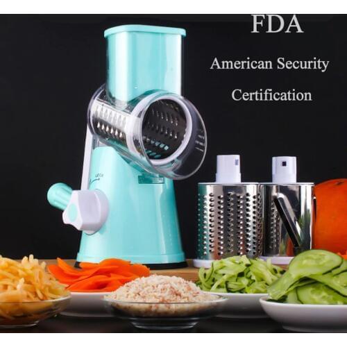 Vegetable Cutter Kitchen Gadgets Fruit Slicer Grater Shredder Manual Multifunctional Kitchen Accessories Potato Cheese