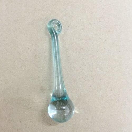 14pieces 20*80mm Lt Aquamarine Pendant Lamp Modern LED Bulbs Art Chandelier Lighting For Bar Restaurant Bedrooms