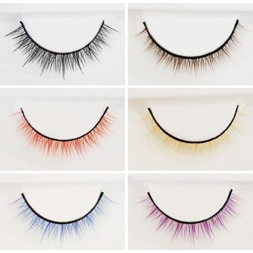 BJD doll eyelashes are suitable for 1/31/41/6 fashion all-match imitation eyelashes natural juvenile six-color slender style