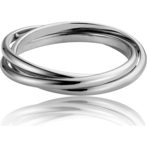 Jewelry Silver Plated Ring Fine Fashion Jewelry Ring Women Finger Rings Wedding Gift