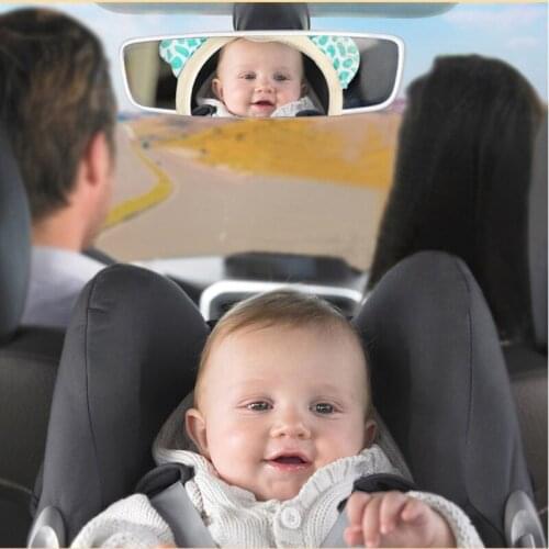 28EC Baby Rear Facing Mirrors Safety Car Back Seat Easy View Mirror for Kids Toddler