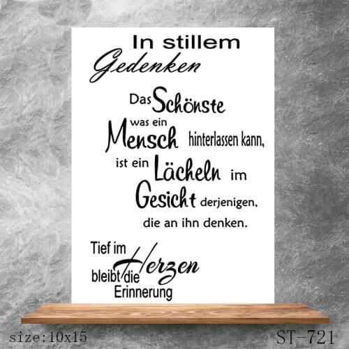 ZhuoAng Stamps/Silicone Transparent Seals for DIY scrapbooking photo album Clear Stamps 10*15cm