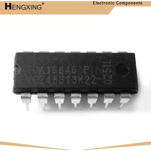 10piece TDA16846P TDA16846 DIP-14 In Stock