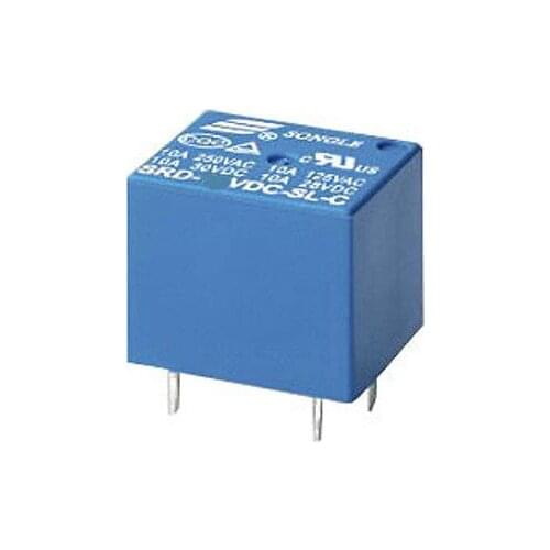 100pcs SONGLE 6V DC SPDT Power Relay SRD-6VDC-SL-C