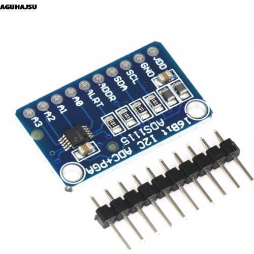 16 Bit I2C ADS1115 Module ADC 4 channel with Pro Gain Amplifier for Arduino RPi 1PCS