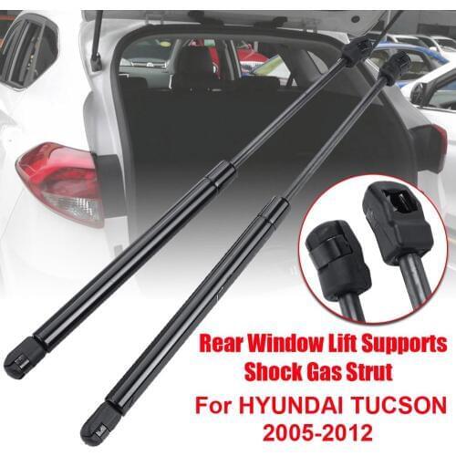2PCS Car Rear Window Glass Gas Spring Shock Lift Strut Struts Support Bar Rod For Hyundai Tucson 2005 2006 2007 2008 2009 - 2012