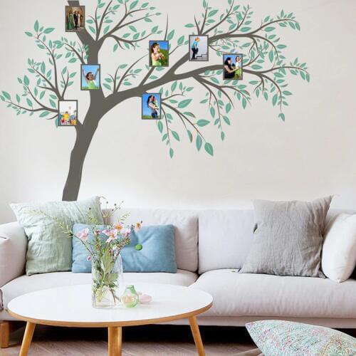 260*270cm Large Family Photo Tree Vinyl Wall Sticker on the Wall DIY Living Room Bedroom Modern Home Decor Poster Wallpaper