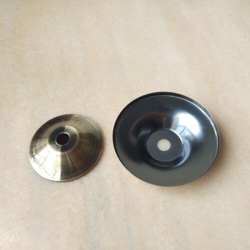 4pieces/lot 80X20mm or 60x14mm green bronze bell mouth Chandelier Ceiling Box Cover lamp hub cap Lighting Accessories