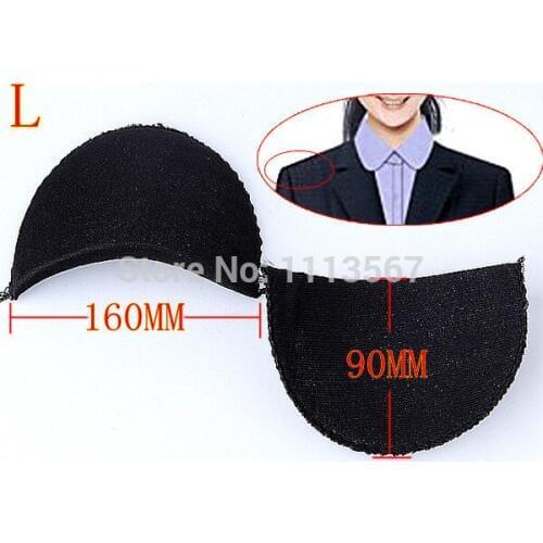 50 set L Size Black Sewing in Shoulder Soft Padding Foam For Blazer/Dress JD4
