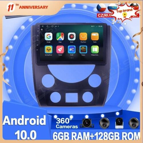 For Ssangyong Rexton 2014-2017 Android Car Multimedia Radio Player GPS Navigation 360 Camera Headunit Stereo Carplay DSP 4G SIM