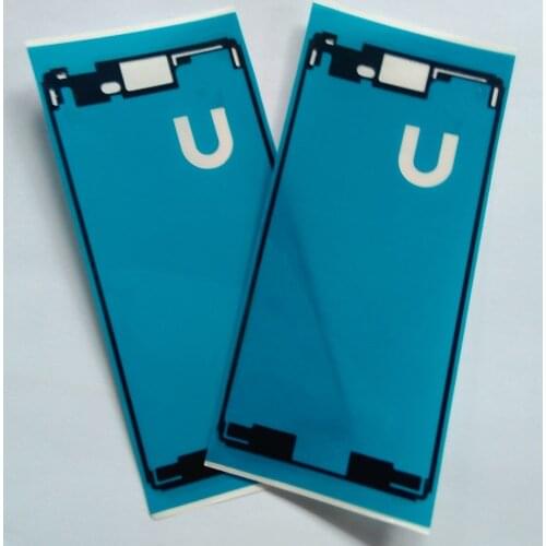 Free shipping 10pcs/lot LCD touch screen front Sticky Adhesive Sticker Tape For Sony Xperia M4 Aqua