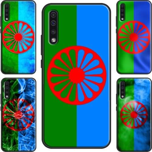 Gypsy Romani Roma Flag Case For Samsung A52 A72 A42 A32 A12 A51 A71 A50 A70 A02S A21S S20 Plus FE S21 Ultra Cover