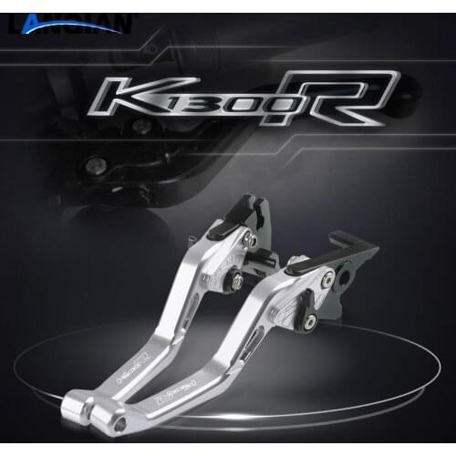 For BMW K1300R Motorcycle Short Aluminum Adjustable Brake Clutch Levers K 1300 R K 1300R 2009-2015 2012 2013 2014 Accessories
