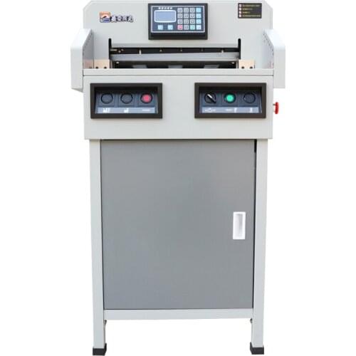 Electric Program Control Paper Cutter Fully Automatic Thick Layer Paper Cutter Big A3 Tender File Paper Cutter Cut Paper Tool