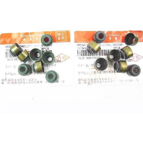 Engine valve oil seal for BYD F6 G3 M6 L3 S6 G3R G6 483QA-1003450/483QA-1003460