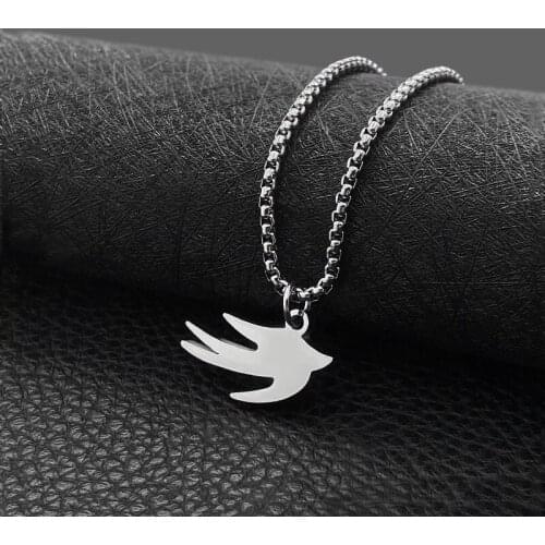 Fashion titanium steel necklace trend personality hiphop street titanium steel pendant jewelry hot sale