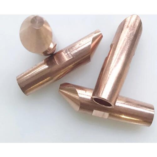 Spot Welder Electrode Tip Spot Welding Head Alumina Copper 16*60 Chrome Zirconium Copper Electrode Tip Electrode Cup