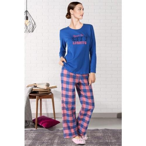 2 Pieces Premium Sleepwear Set for Women -Nightgowns Pyjamas Sleepshirts Homewear Nightdress Sleep Top Night Wear Sleeping Dress